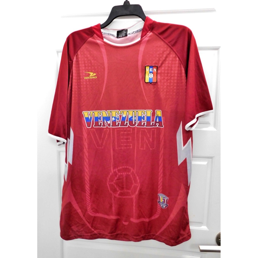 Venezuela‎ Soccer Jersey ONE Size Large Drako